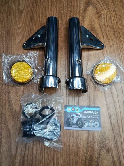 SEVEN STAR - گوشواره CDI با شبرنگ و لاستیک